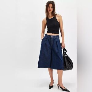 Free People NWOT We The Free - CRVY Antonia Culotte Jeans